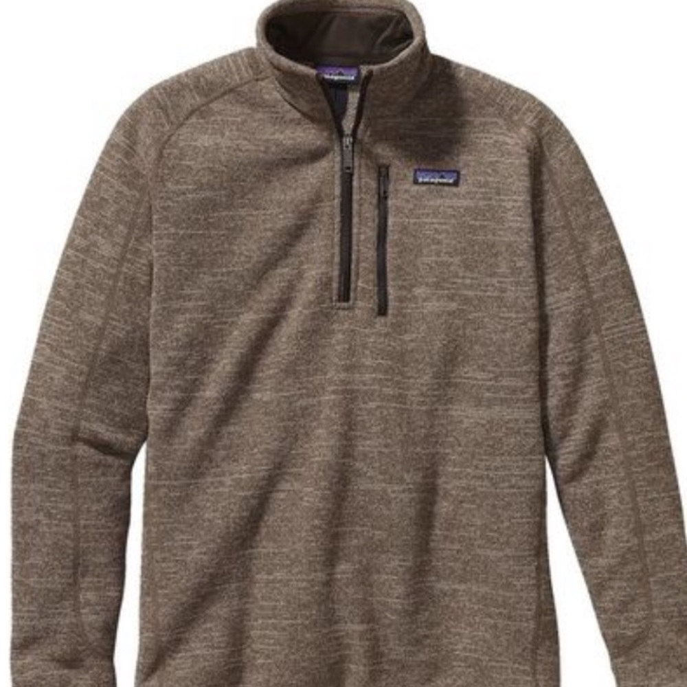 Patagonia Men’s Quarter Zip Brown